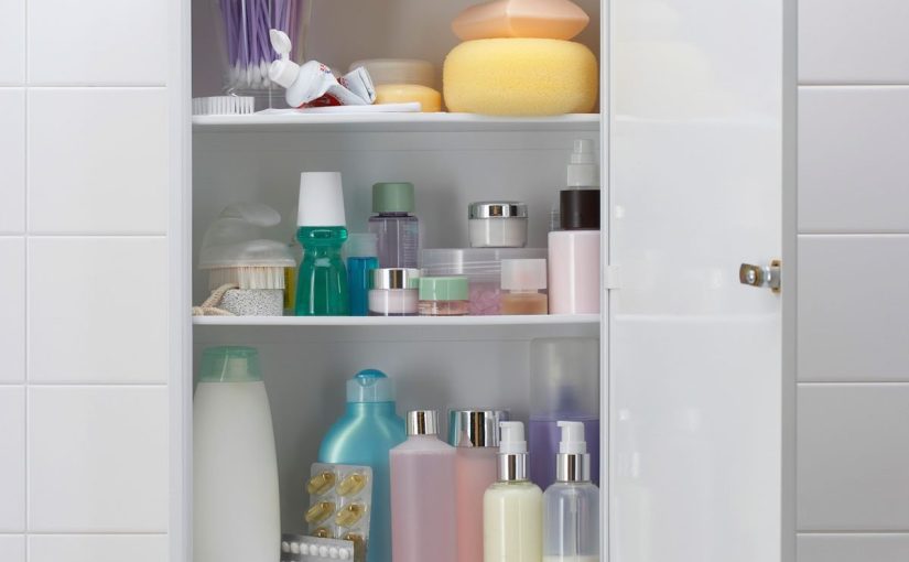 Get Organized With a Bathroom Storage Shelf