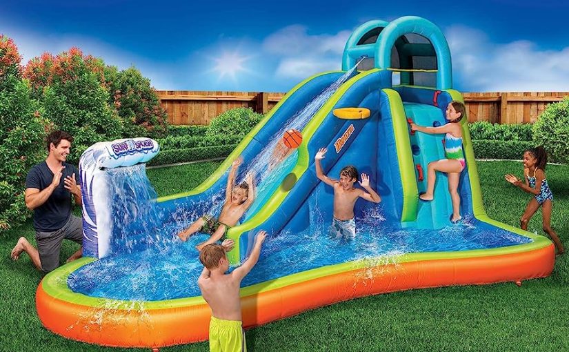 Inflatable Water Slide Pools