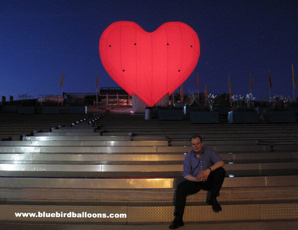 Heart Inflatables for Events and Brand Promotions